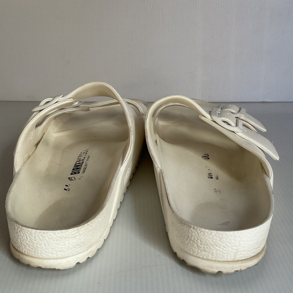 Birkenstock Arizona EVA White Sandals Women’s Size 9 Waterproof Comfort - Picture 6 of 9